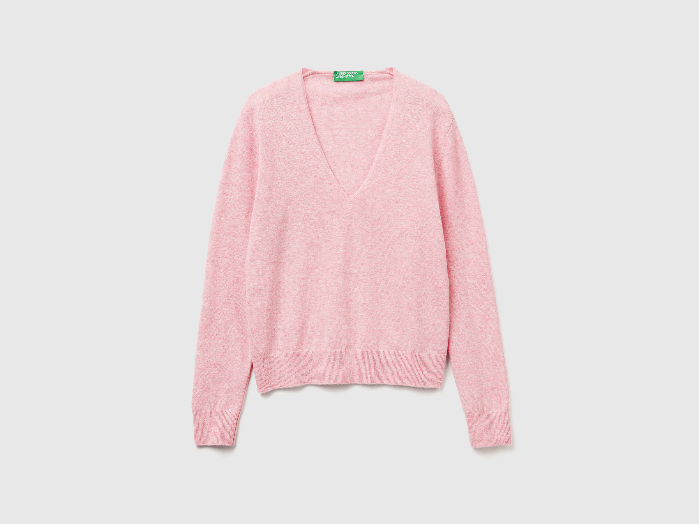 V NECK SWEATER L/S Women image number 4
